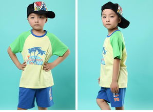 童趣海岛风，夏日清爽穿搭——江南霖椰树印花短袖短裤套装